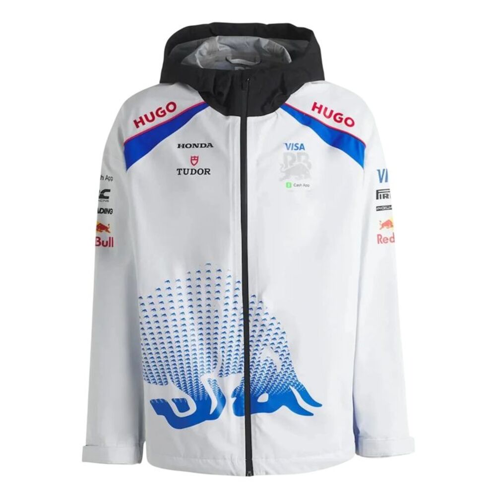 Hugo Mens BW Visa Cash App Red Bull  Jacket / White